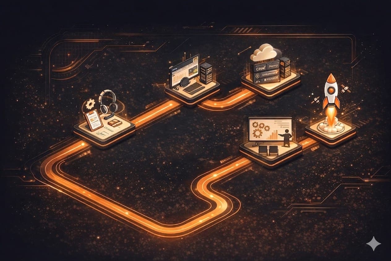 Illustrated Odoo implementation roadmap